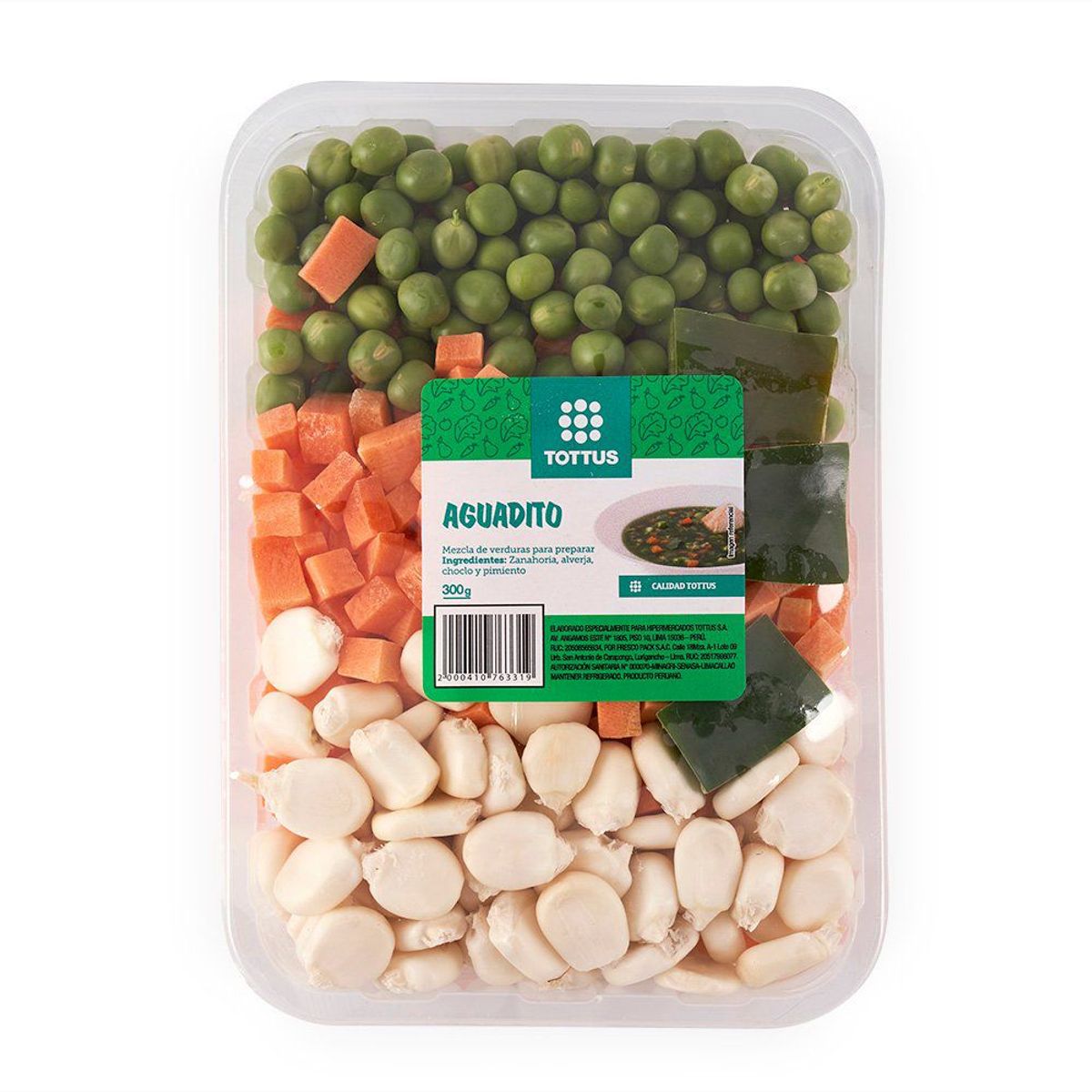 TOTTUS - Verduras Para Aguadito Tottus
