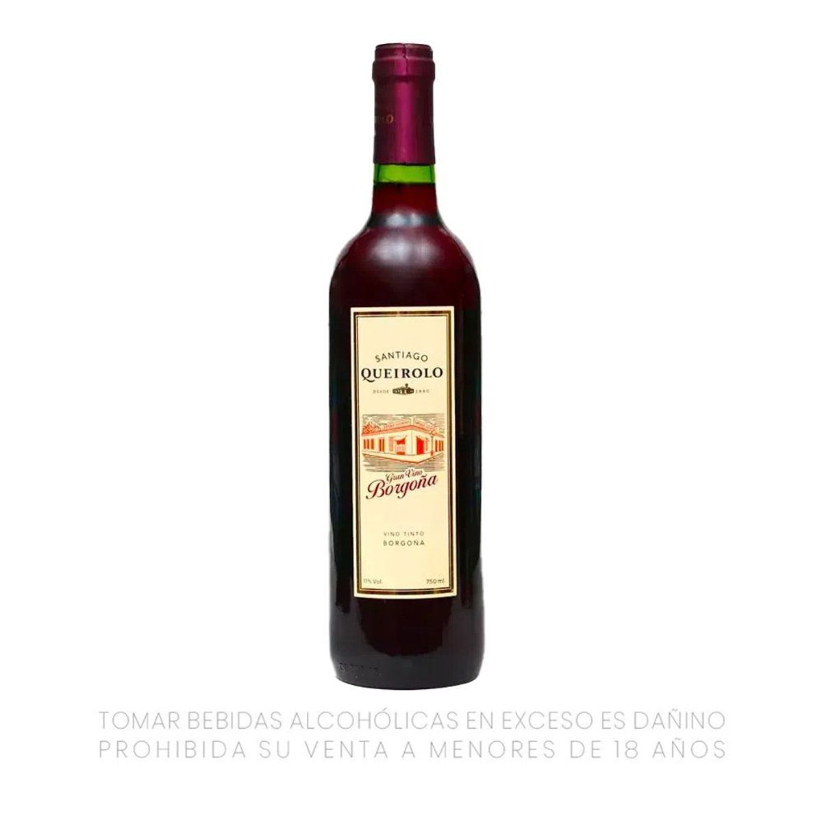 CORDOVA - Vino Borgoña Cordova Semiseco Botella 750 mL