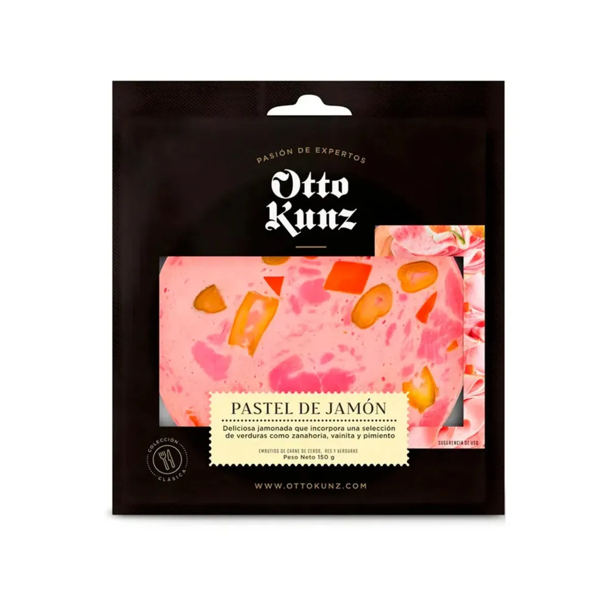 OTTO KUNZ - Pastel De Jamón Otto Kunz Empaque 150 g