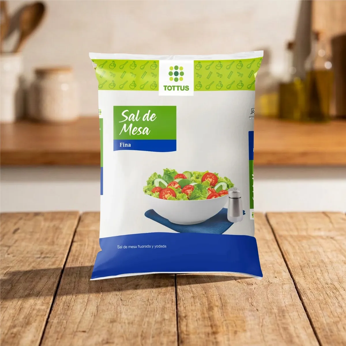 TOTTUS - Sal de Mesa Tottus Bolsa 1 Kg