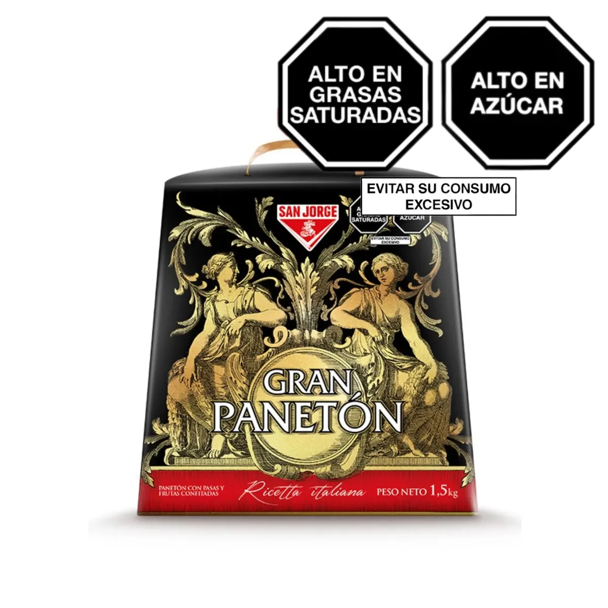 SAN JORGE - Gran Panetón San Jorge x 1.5 Kg