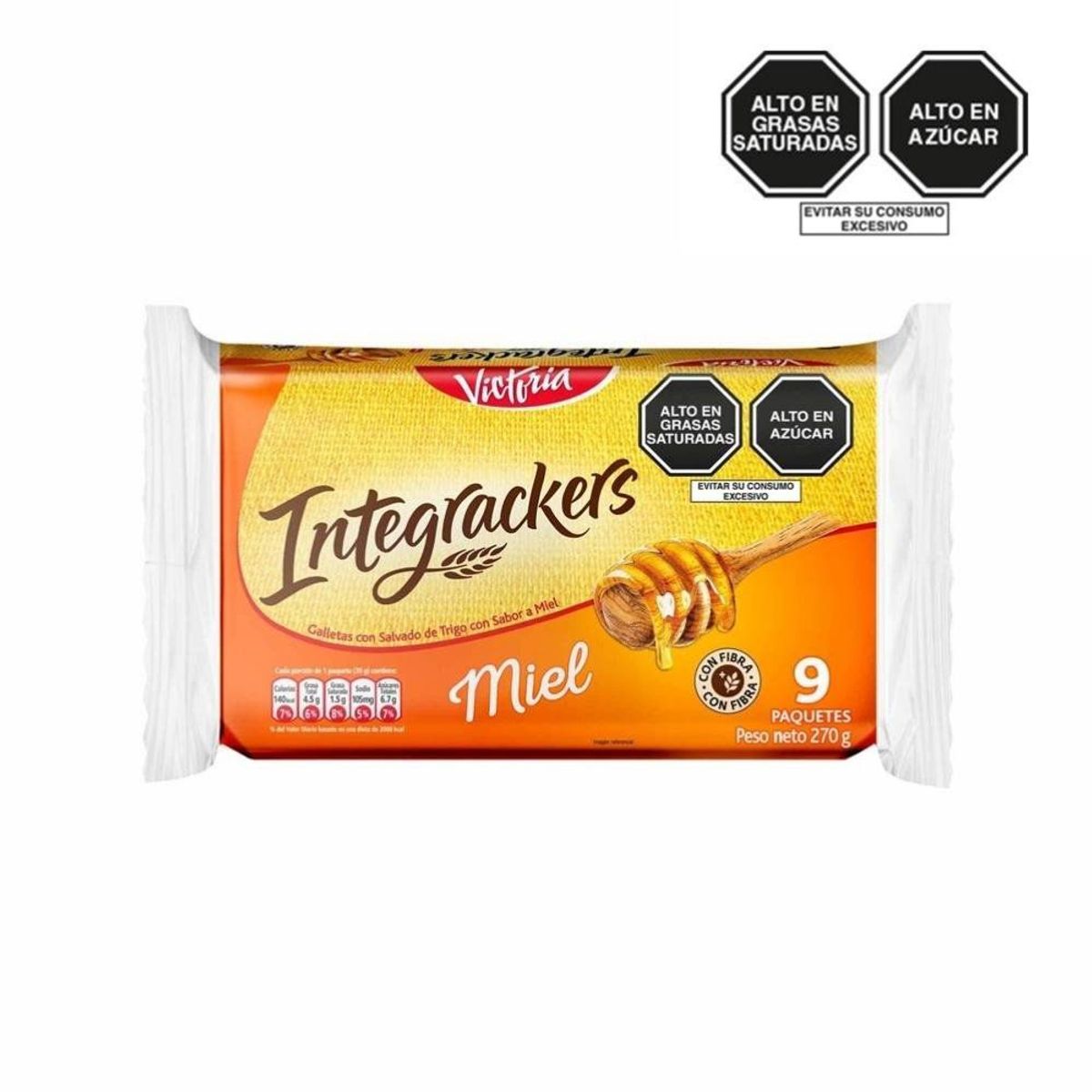 VICTORIA - Galletas Victoria Integrackers Pack 9 Und