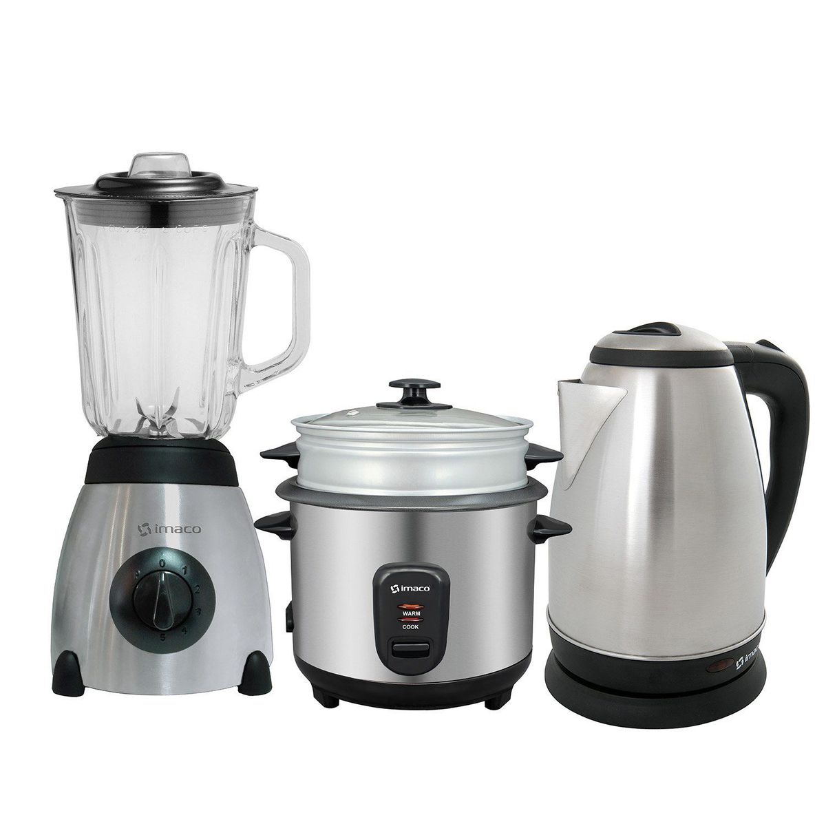 IMACO - Tricombo Licuadora + Olla + Hervidor