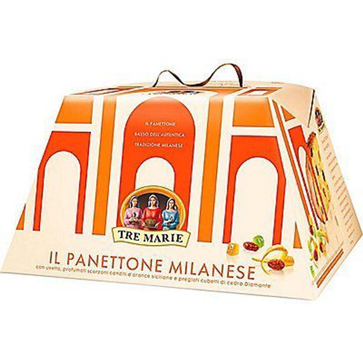 TRE MARIE - Panettone Milanese Tre Marie x 750 g