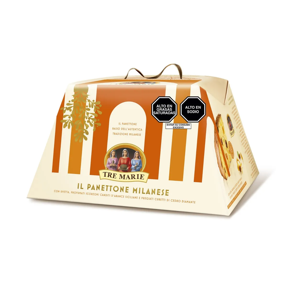 TRE MARIE - Panettone Milanese Tre Marie x 750 g