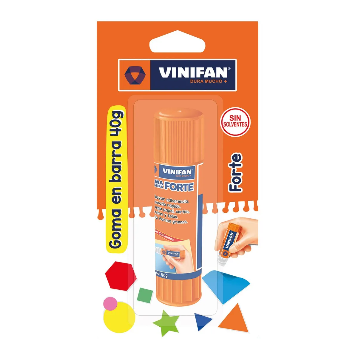 VINIFAN - Goma Barra Vinifan Naranja Envase 40 g