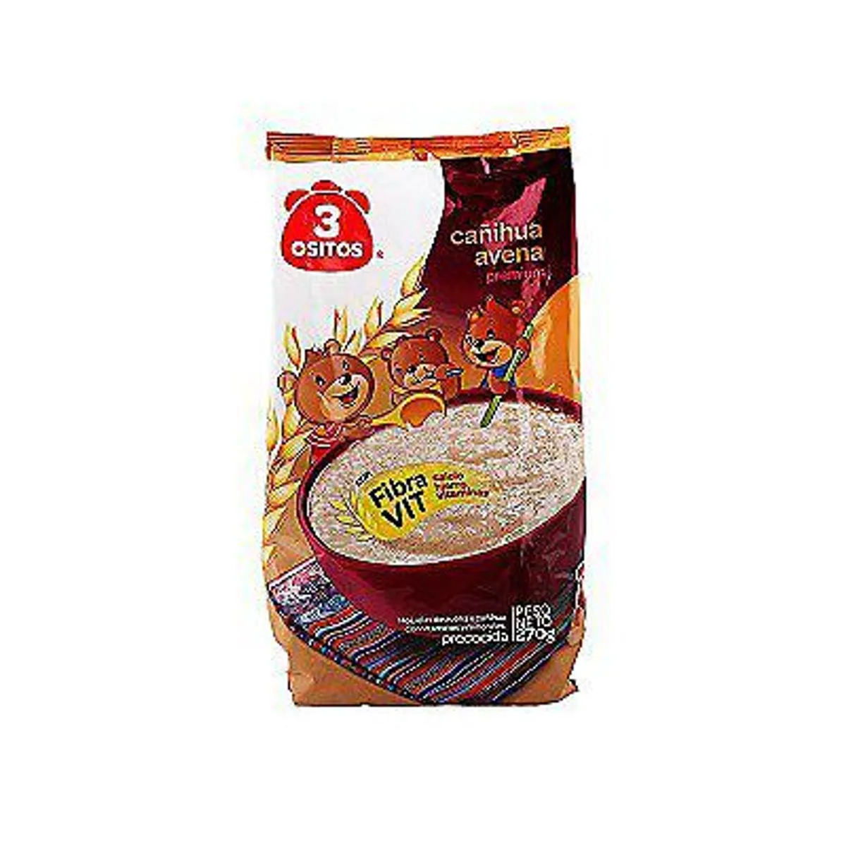 3 OSITOS - Avena 3 Ositos Cañihua Bolsa 270 g
