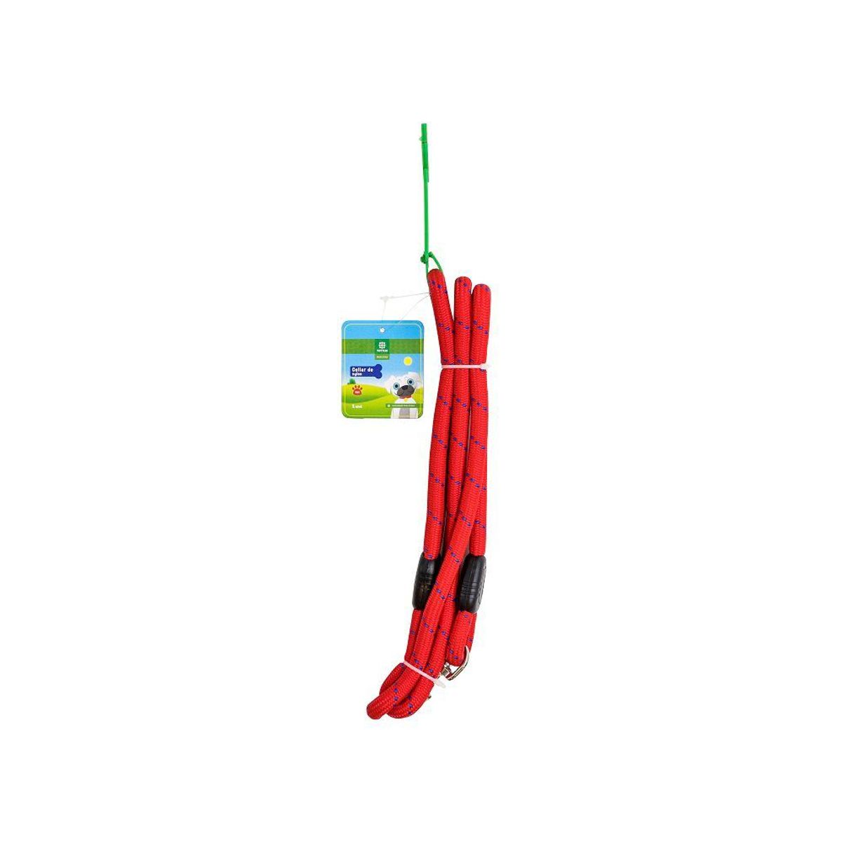 TOTTUS - Correa de Nylon Rojo para Perro Tottus