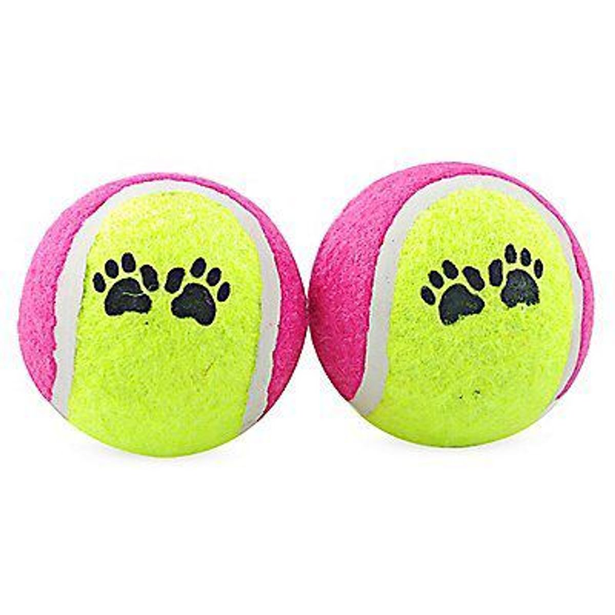 TOTTUS - Juguete para Mascota Pelota de Tenis Tottus Bolsa 2 Und