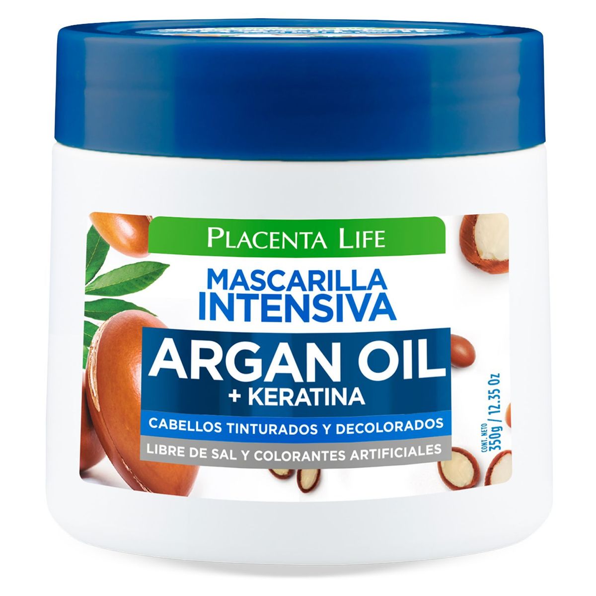 PLACENTA LIFE - Mascarilla Intensiva Placenta Life Argan Oil Envase 350 g