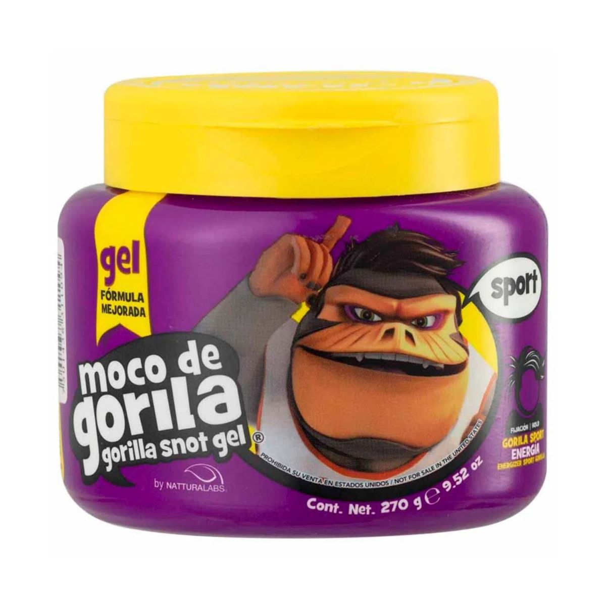 MOCO DE GORILA - Gel Moco de Gorila Estilo Sport Envase 270 g