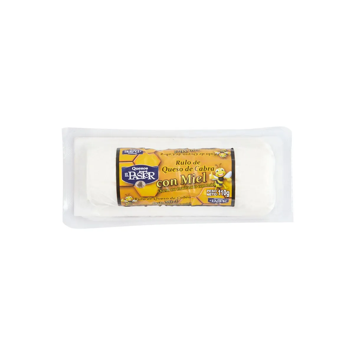 EL PASTOR - Rulo Queso de Cabra con Miel El Pastor Empaque 110 g