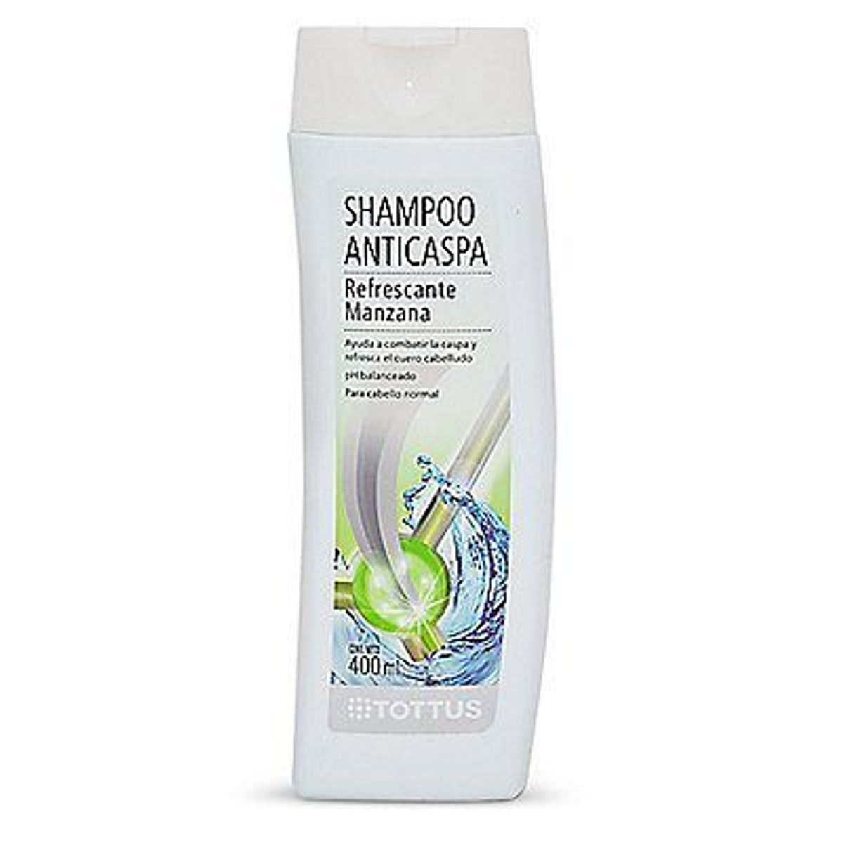 TOTTUS - Shampoo Anticaspa Tottus Refrescante Manzana Envase 400 mL