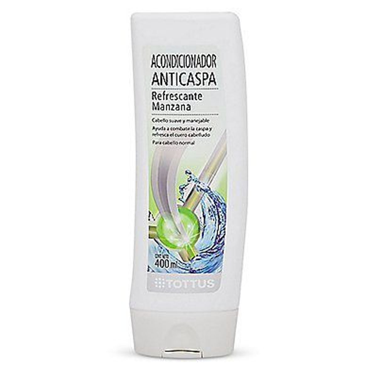 TOTTUS - Acondicionador Anticaspa Tottus Refrescante Manzana Envase 400 mL