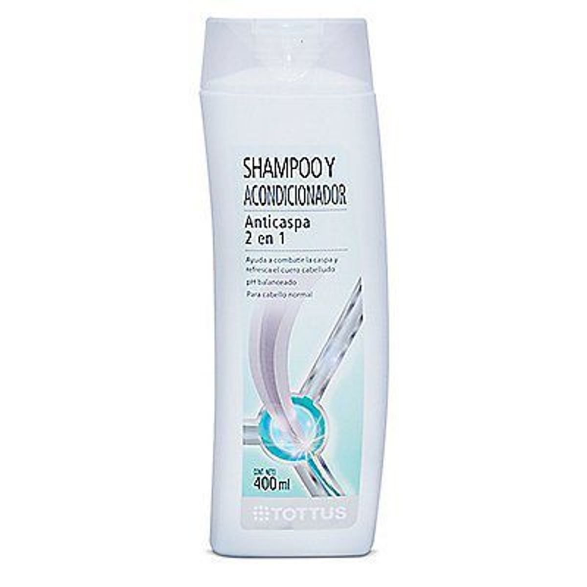 TOTTUS - Shampoo Anticaspa 2 en 1 Tottus Envase 400 mL
