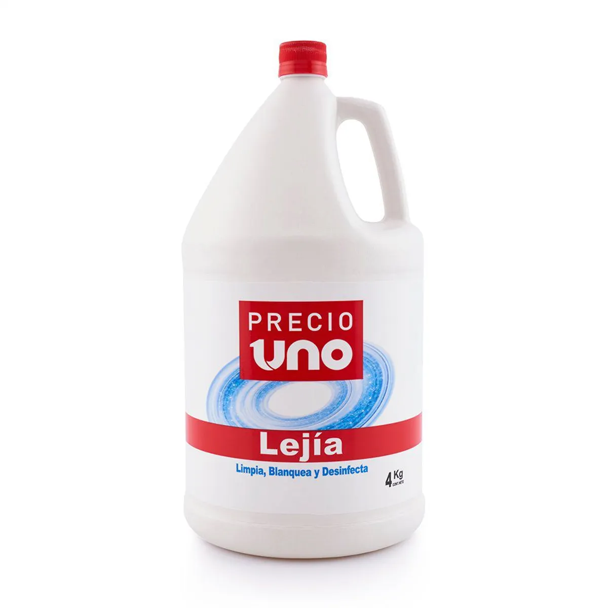 PRECIO UNO - Lejía Precio Uno Botella 4 Kg