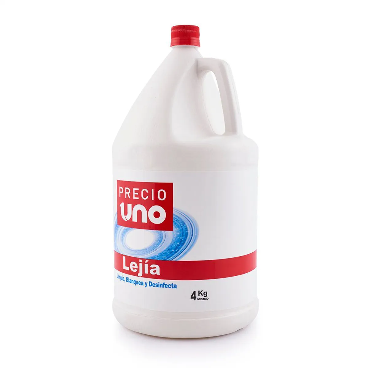 PRECIO UNO - Lejía Precio Uno Botella 4 Kg