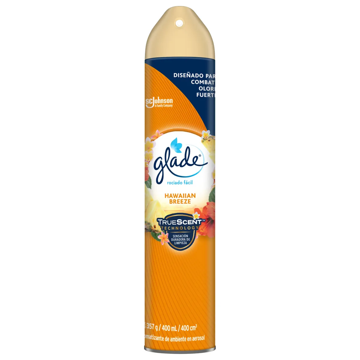 GLADE - Ambientador en Aerosol Glade Hawaiian Breeze Envase 400 mL