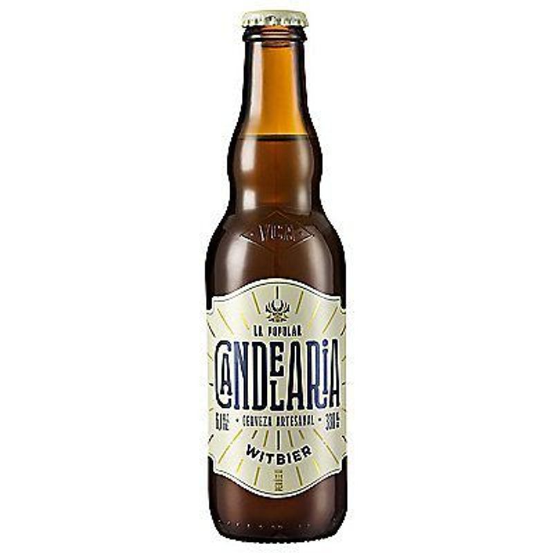CANDELARIA - Cerveza Candelaria Artesanal Witbier Botella 330 mL