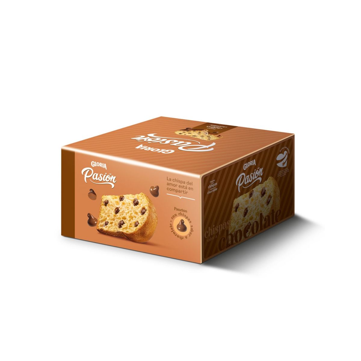 GLORIA - Bizcocho Gloria Pasión con Chispas Chocolate Caja 500 g
