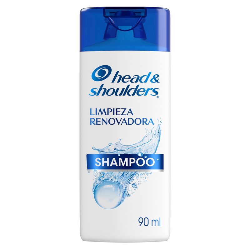 HEAD SHOULDERS - Shampoo Head Shoulders Limpieza Renovadora Botella 90 mL