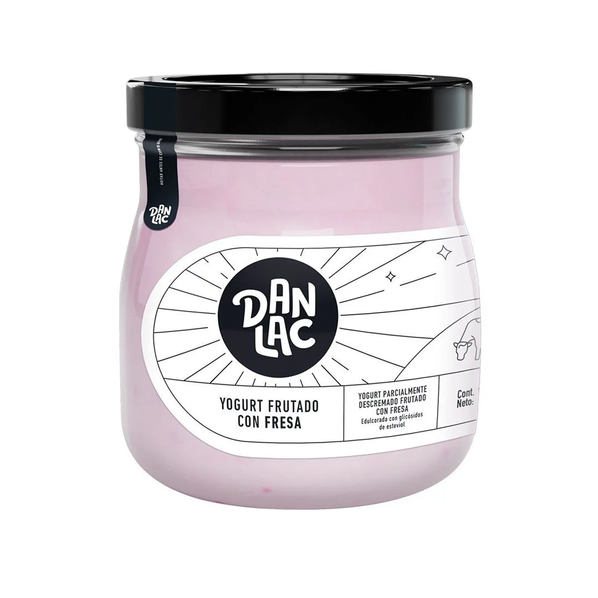 DANLAC - Yogurt Frutado Danlac Fresa Envase 160 g