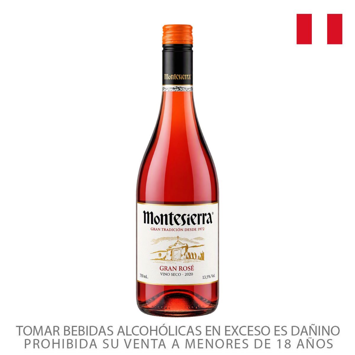MONTESIERPE - Vino Montesierpe Rosé Botella 750 mL