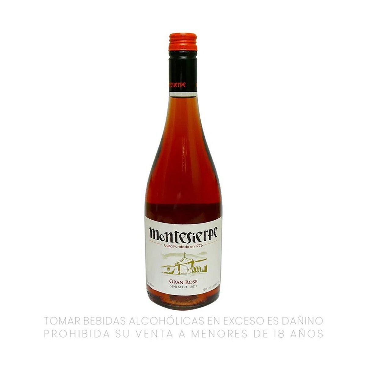 MONTESIERPE - Vino Montesierpe Rosé Botella 750 mL