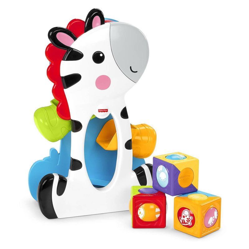 FISHER PRICE - Fisher Price Cebra Bloques de Actividades