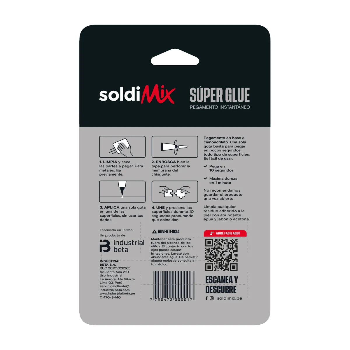 SOLDIMIX - Soldimix Instantáneo Practi Envase