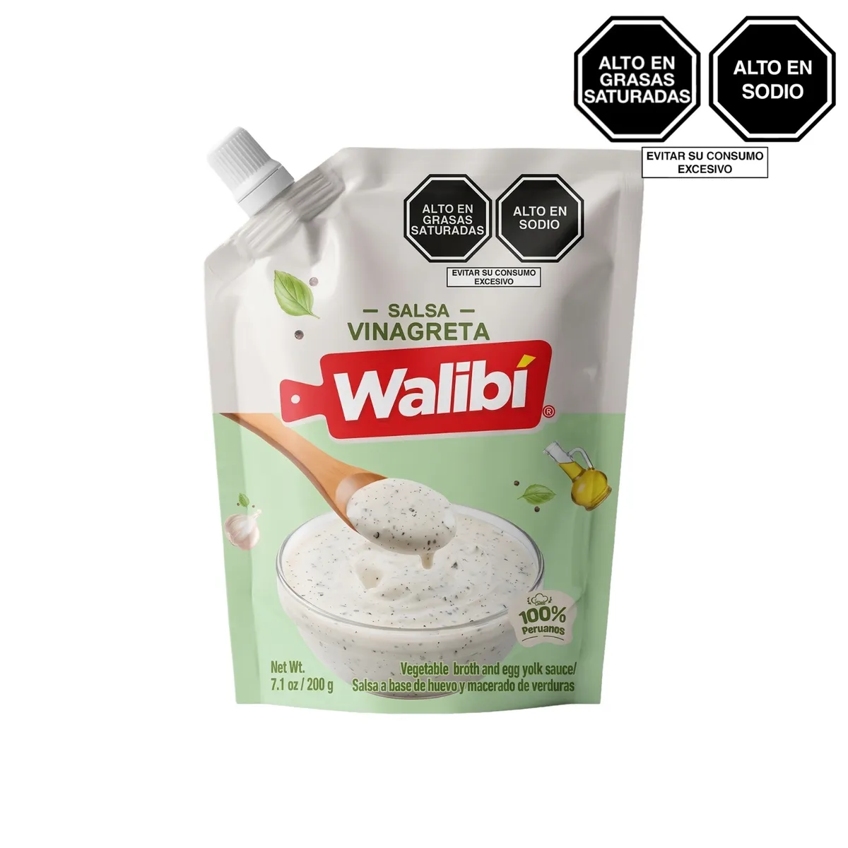 WALIBI - Salsa Vinagreta Walibi Doypack 200 g