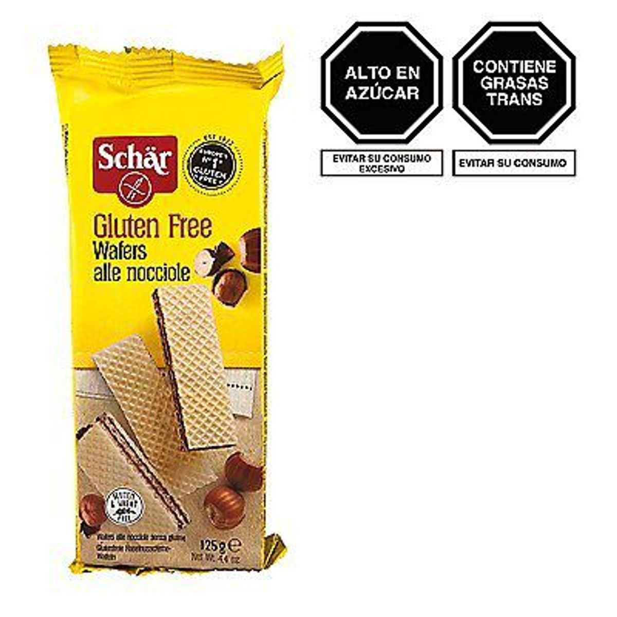 DR SCHAR - Wafer Avellana Dr Schar Empaque 125 g
