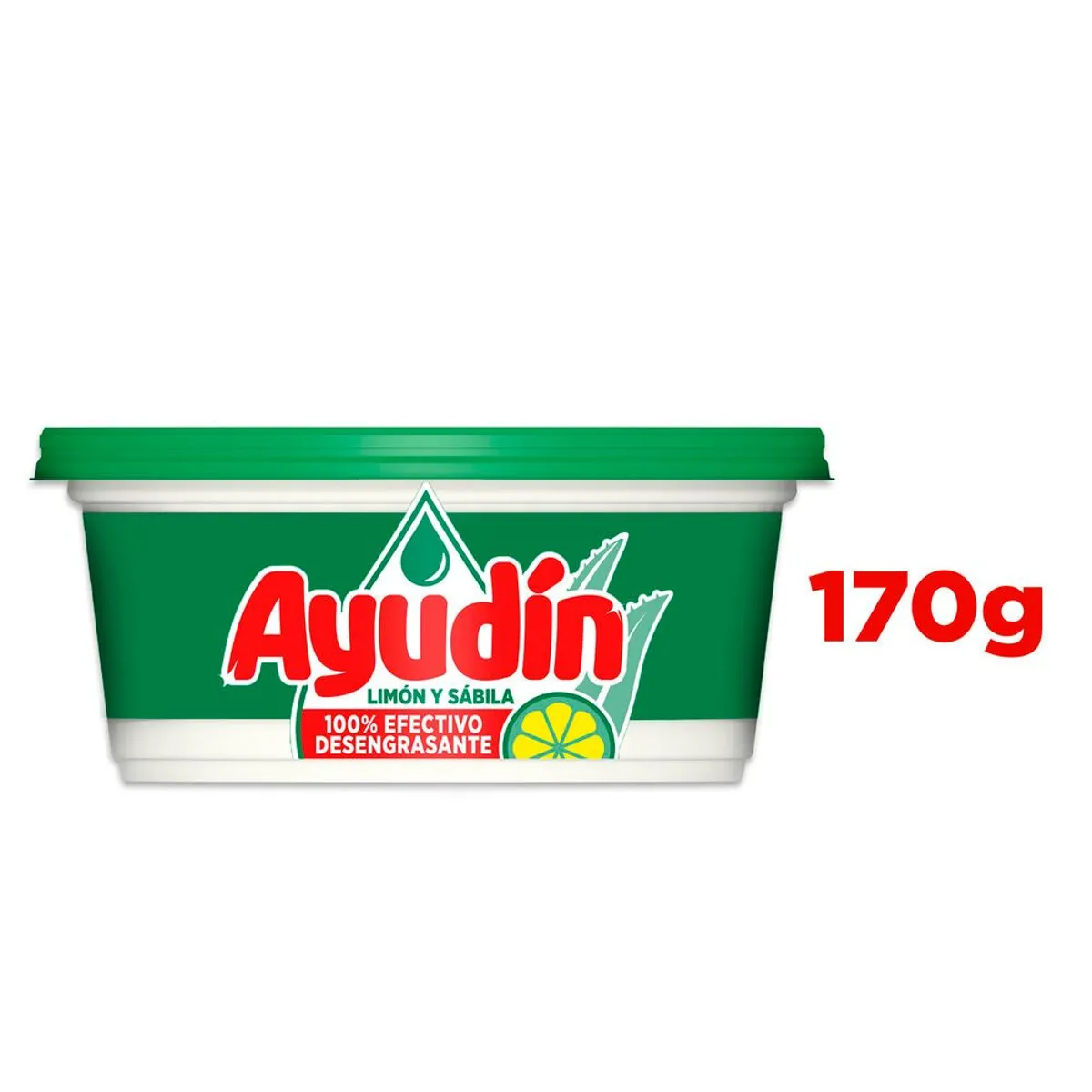 AYUDIN - Lavavajilla en Pasta Ayudín Limón Envase 170 g