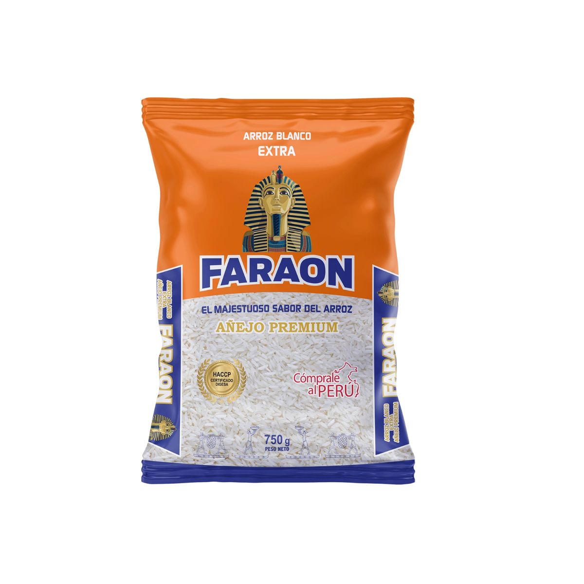 FARAON - Arroz Extra Faraón Bolsa 750 g