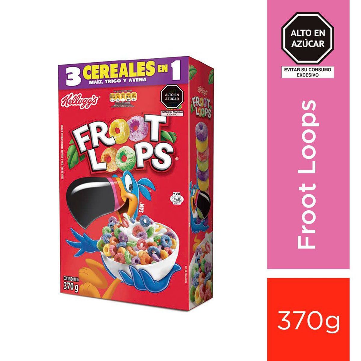 KELLOGGS - Cereal Froot Loops Kelloggs 370 g