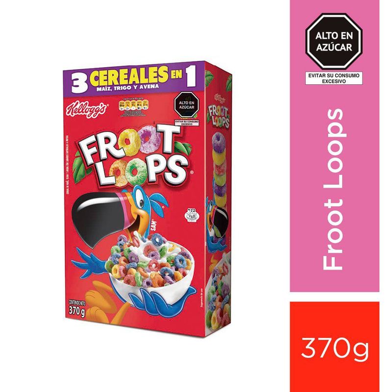 KELLOGGS - Cereal Froot Loops Kelloggs 370 g
