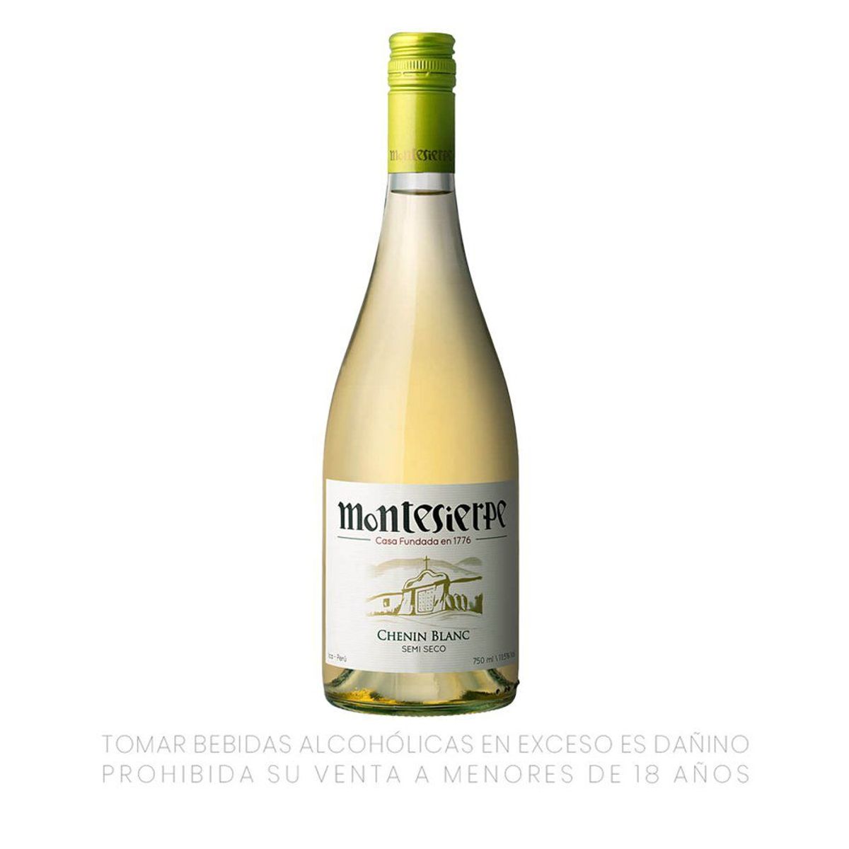MONTESIERPE - Vino Montesierpe Blanco Seco Chenin Botella 750 mL