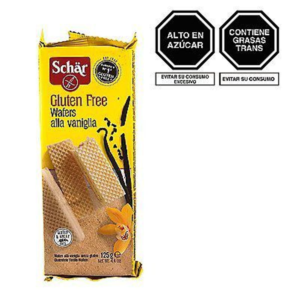 DR SCHAR - Wafers Alla Vaniglia Schär Empaque 125 g