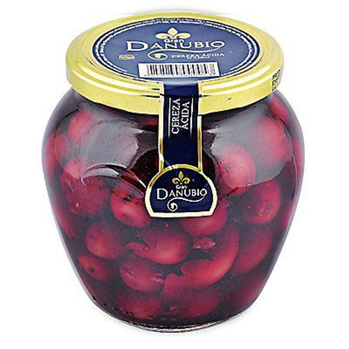 GRAN DANUBIO - Cereza Ácida Gran Danubio en Almíbar Envase 570 g