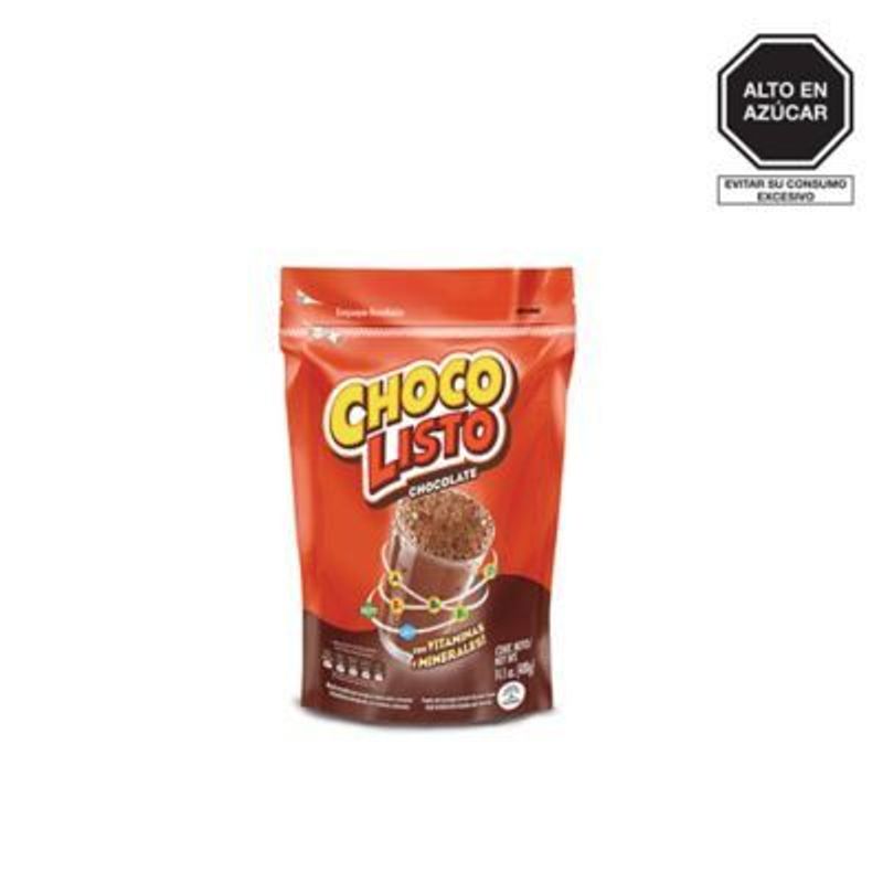CHOCOLISTO - Bebida en Polvo Chocolisto Chocolate Doypack 400 g