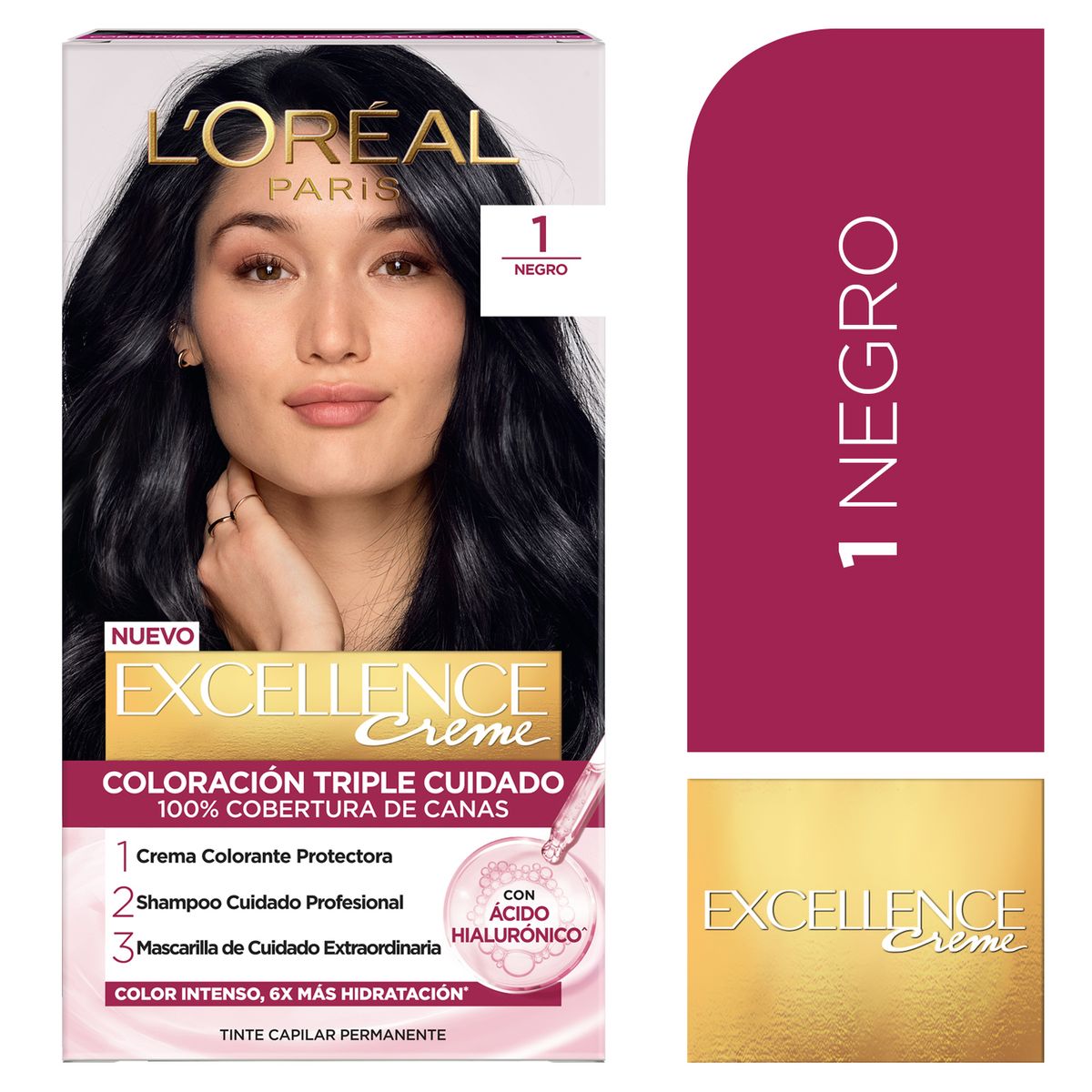 EXCELLENCE - Tinte Excellence Tono 1 Negro