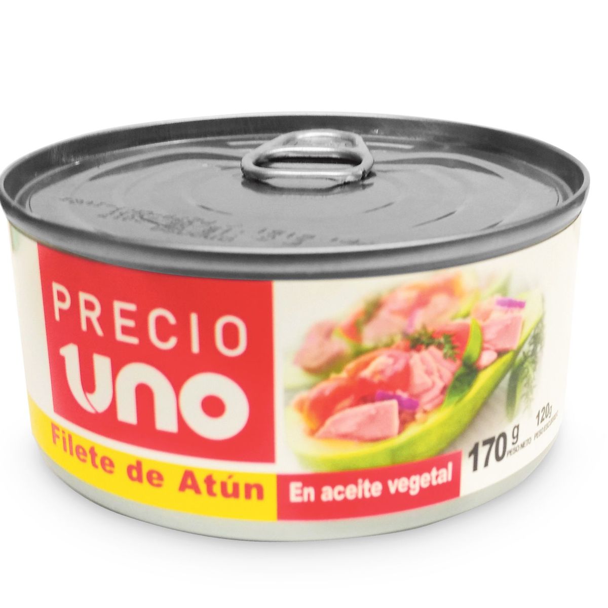 PRECIO UNO - Filete De Atún Precio Uno En Aceite x 170 g