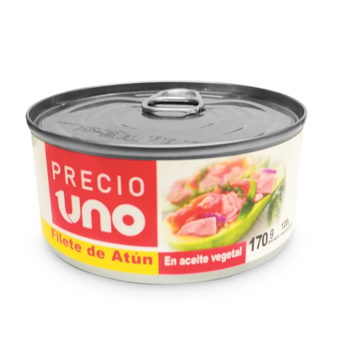 PRECIO UNO - Filete De Atún Precio Uno En Aceite x 170 g