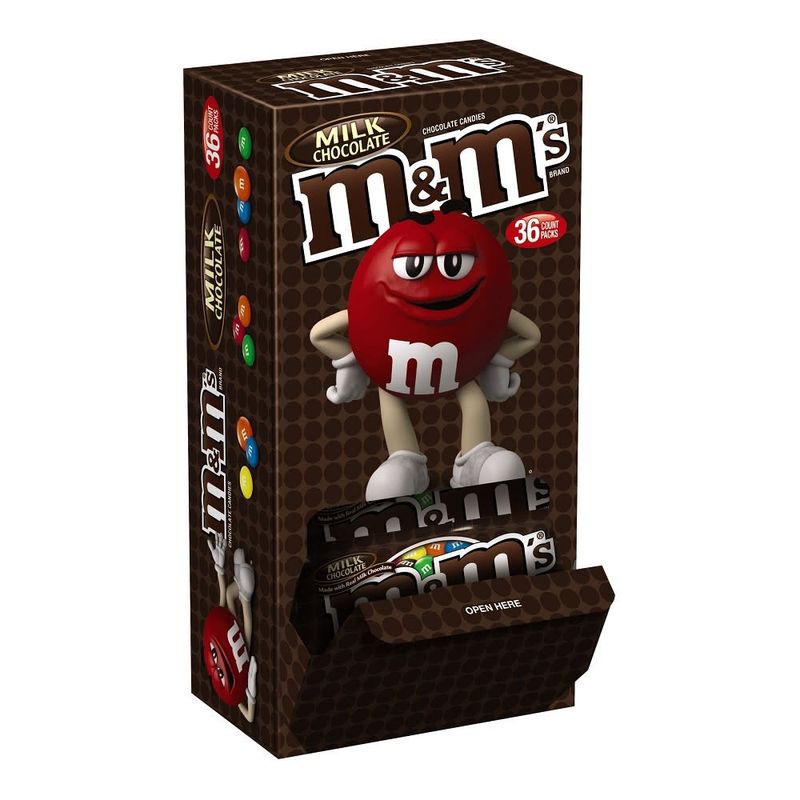 M Y M - Caja de Chocolates M Y M Milk Singles 36 Unidades