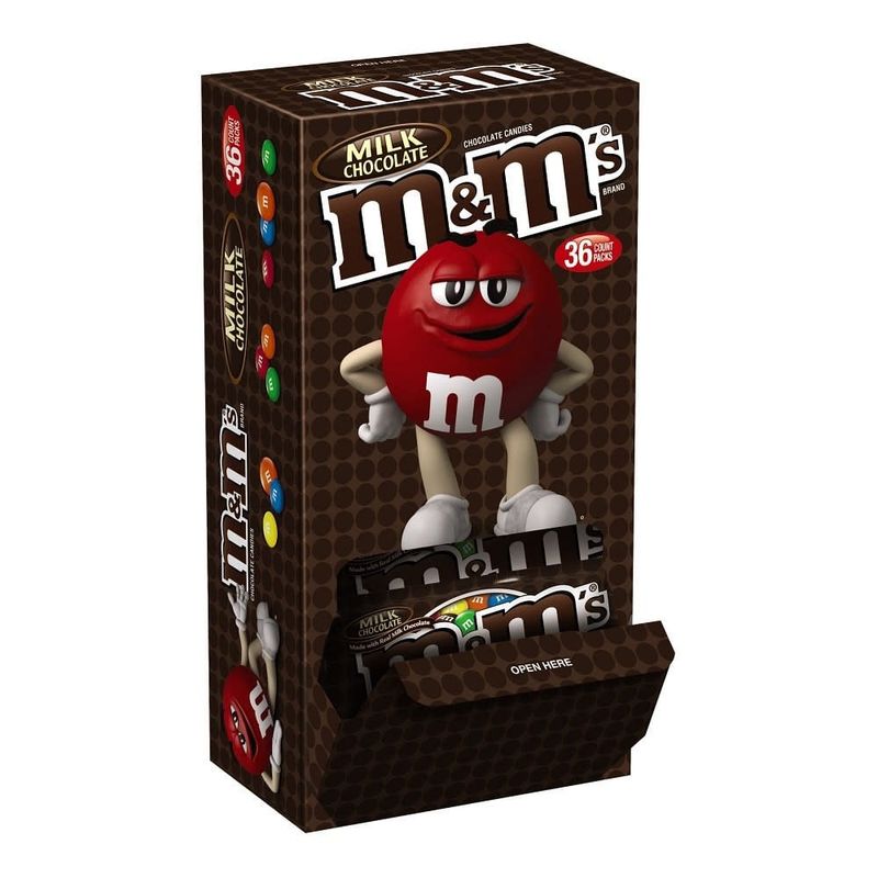 M Y M - Caja de Chocolates M Y M Milk Singles 36 Unidades