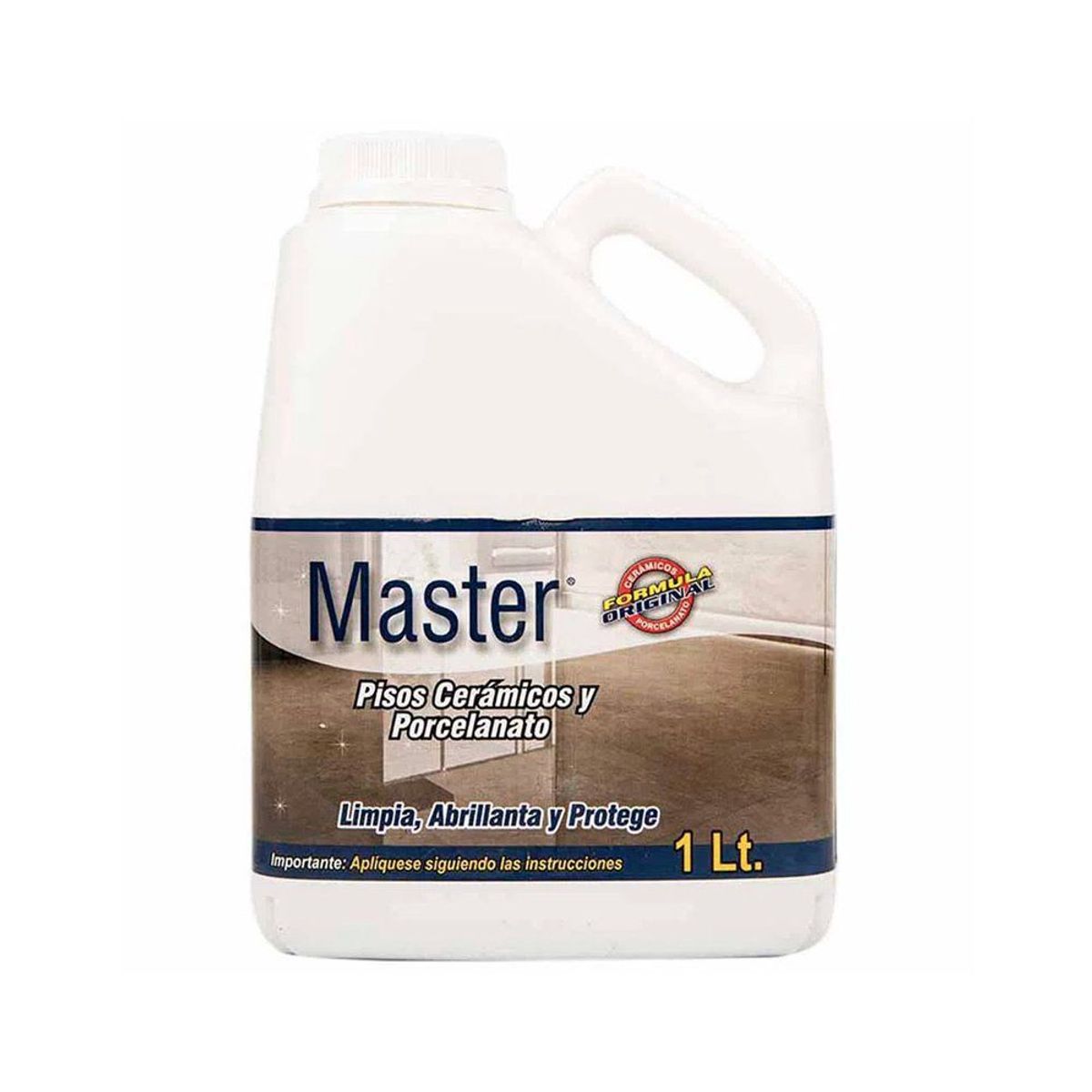 MASTER PORCELANATO - Limpiador de Pisos Cerámicos y Porcelanato Master Cleaner Envase 2 L