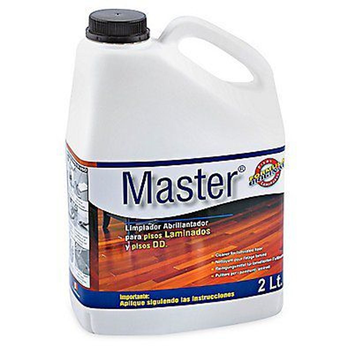 MASTER - Limpiador de Pisos Laminados Master Cleaner Envase 2 L