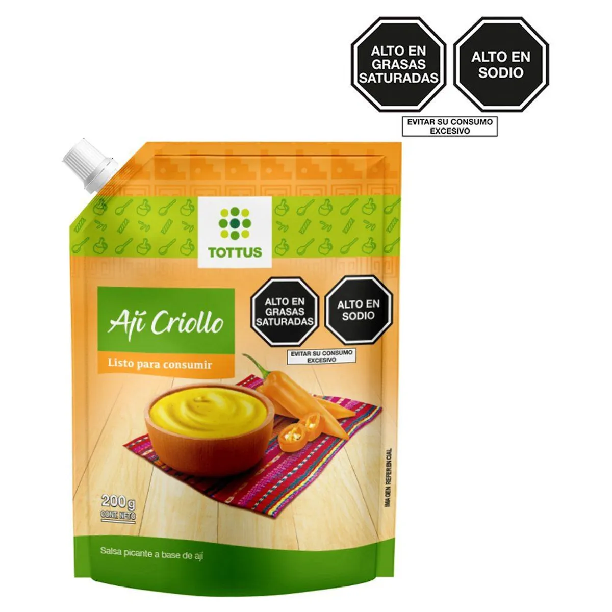 TOTTUS - Ají Criollo Tottus Doypack 200 g