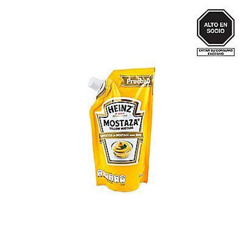 HEINZ - Mostaza Heinz Doypack 368 g