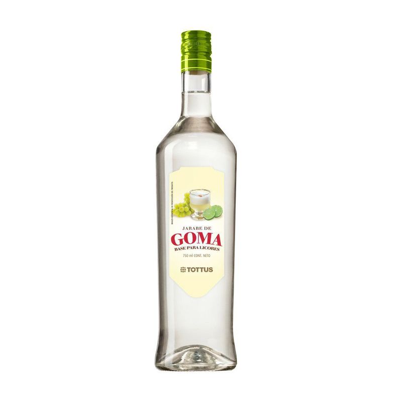 TOTTUS - Jarabe de Goma Tottus para Licores Botella 750 mL